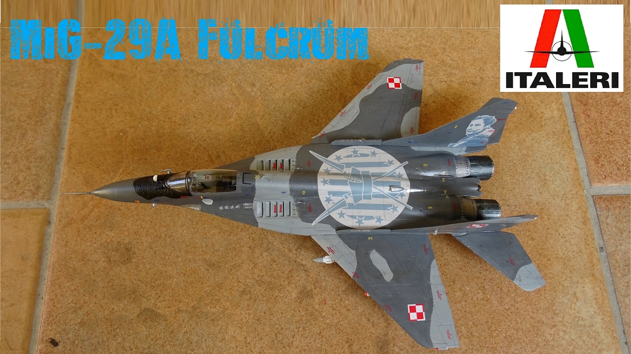 ITALERI MiG-29A Fulcrum 1:72 [Build Review]