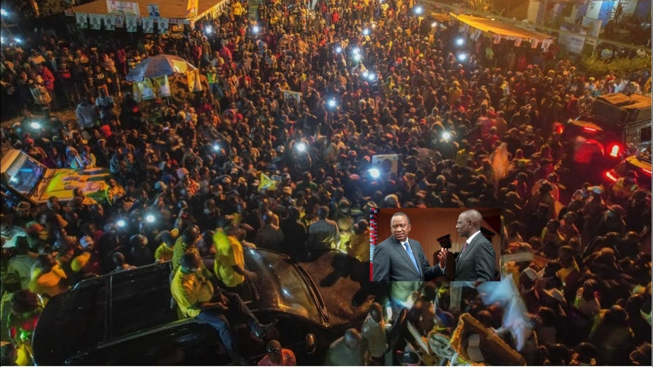 LIVE!! DP RUTO'S NIGHT RALLY IN LIMORO, TIGANIA WEST, MERU COUNTY!!