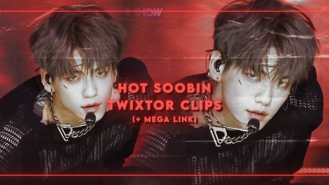 hot soobin - twixtor clips for editing #1