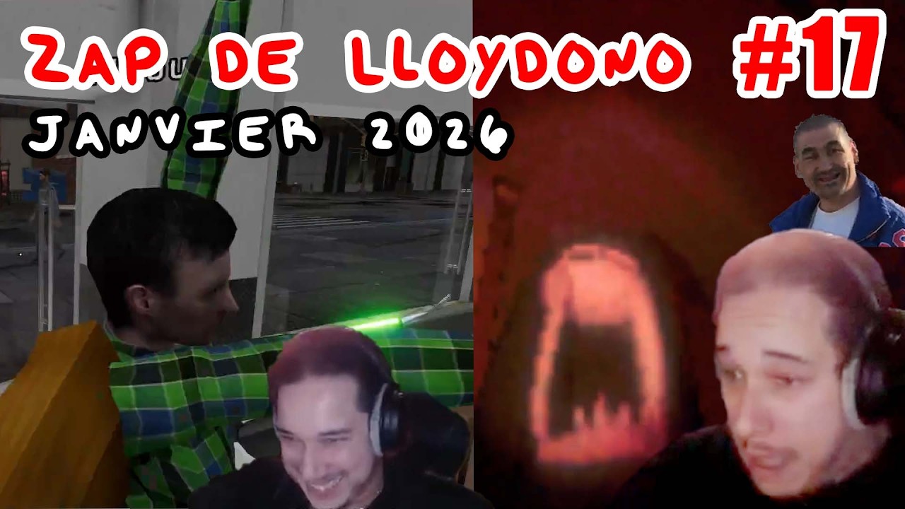 Zap de Lloydono 17 - Best of live Janvier 2026