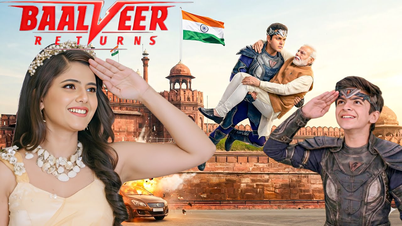 26 जनवरी को मोदी जी पर हुए जानलेवा हमला, बालवीर ने बचाई उनकी जान || Baalveer Returns