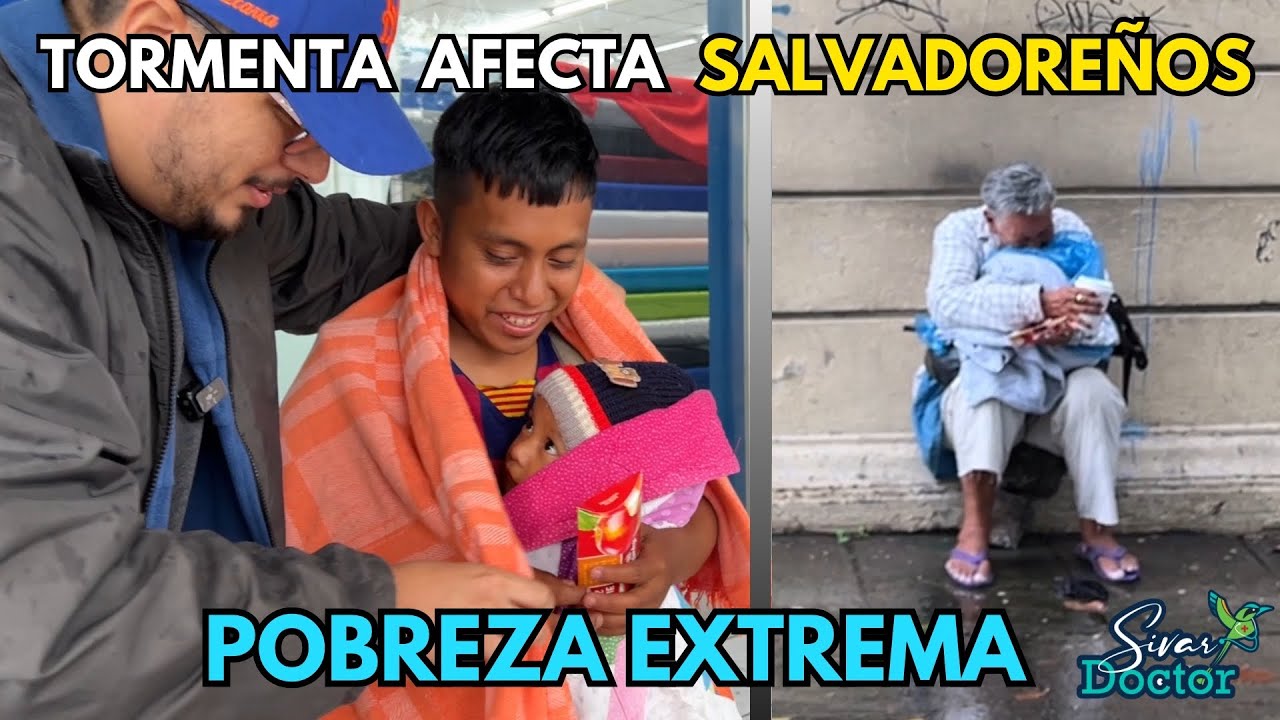 SALVADOREÑOS AFECTADOS por TORMENTA PILAR / una CRUEL REALIDAD 💔