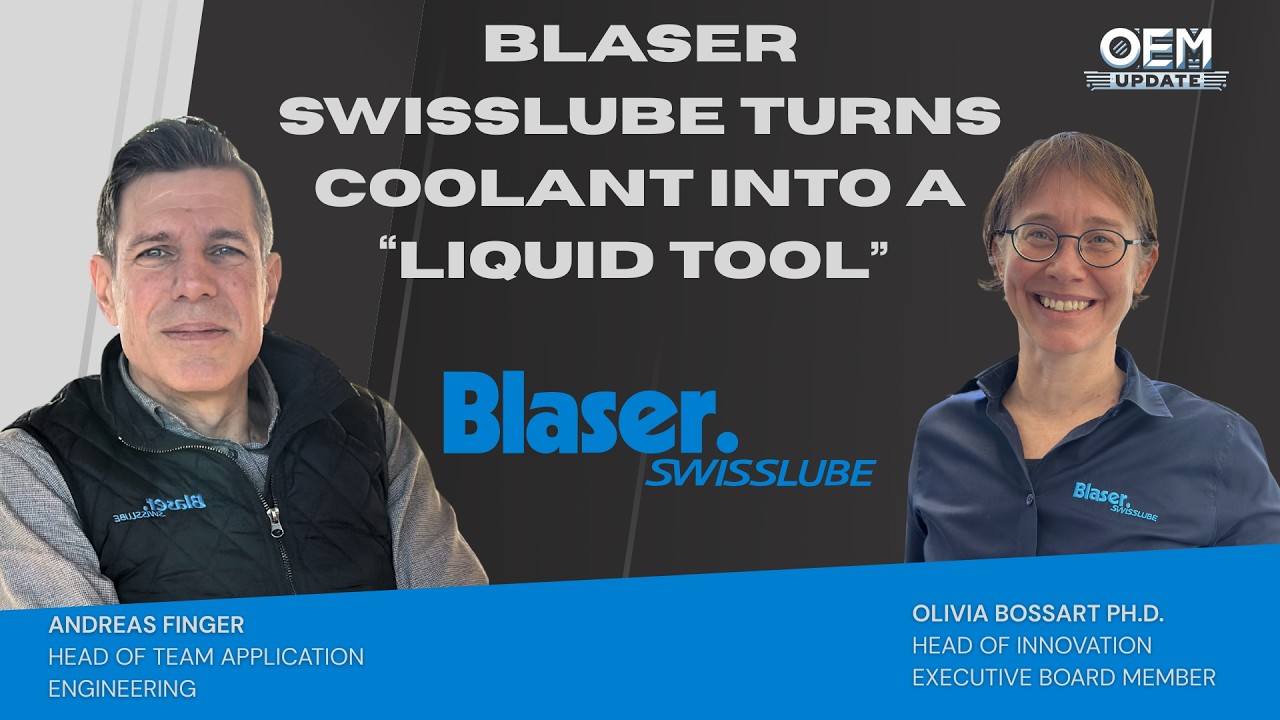 Blaser Swisslube turns coolant into a “liquid tool”