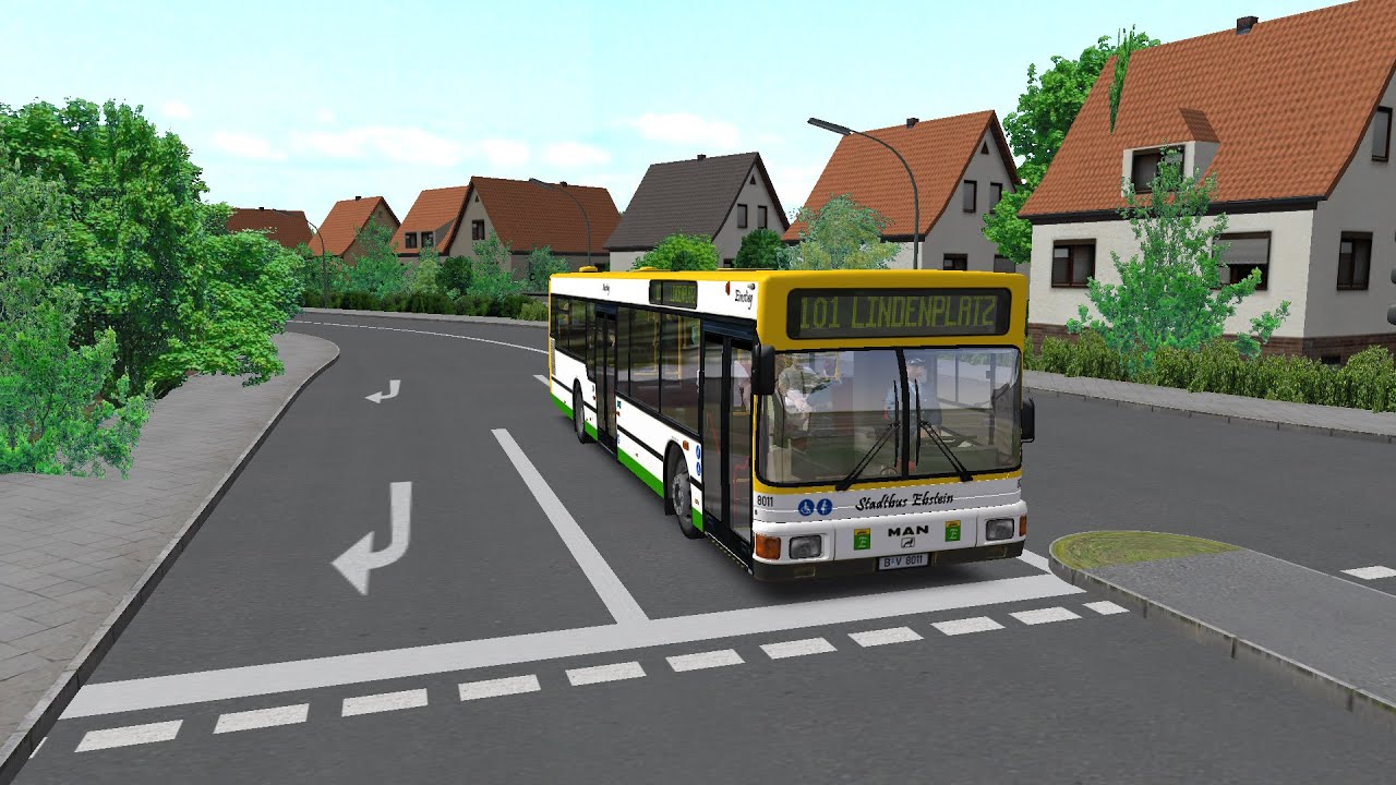 [OMSI 2] Ebstein 1.0 (Маршрут 101 Ostsiedlung - Lindenplatz)