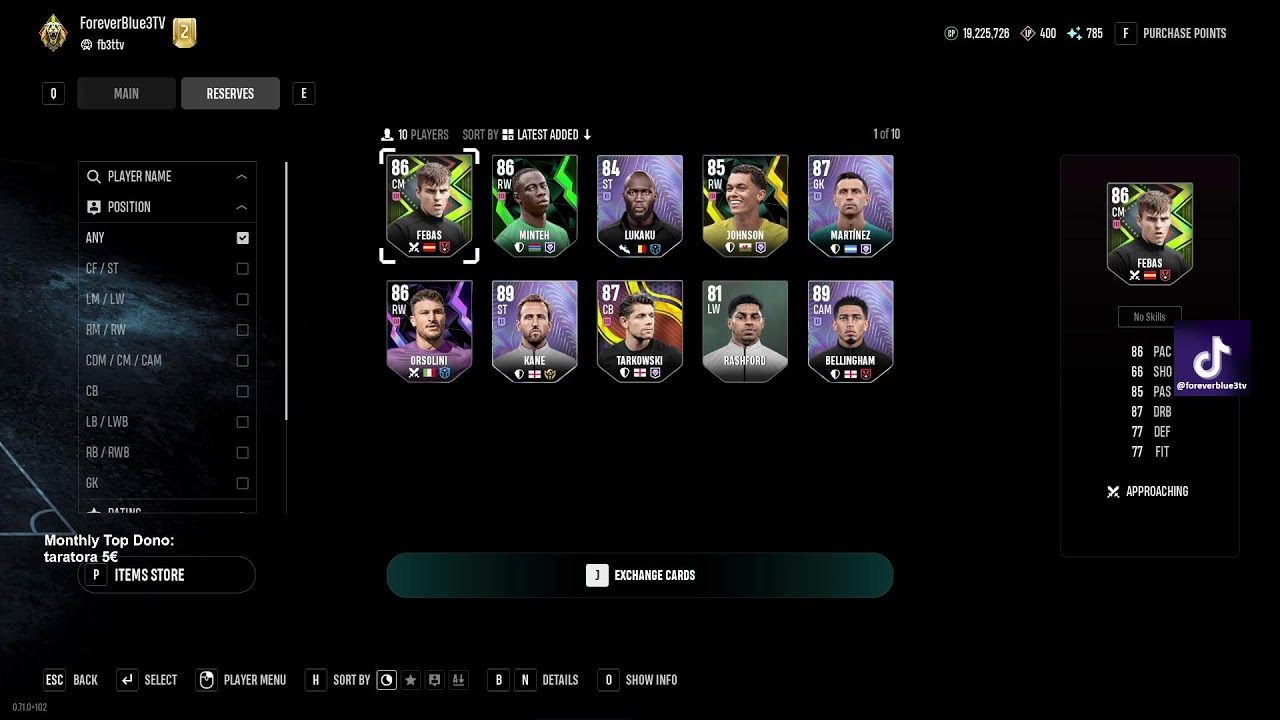 UFL New Update Waiting Room