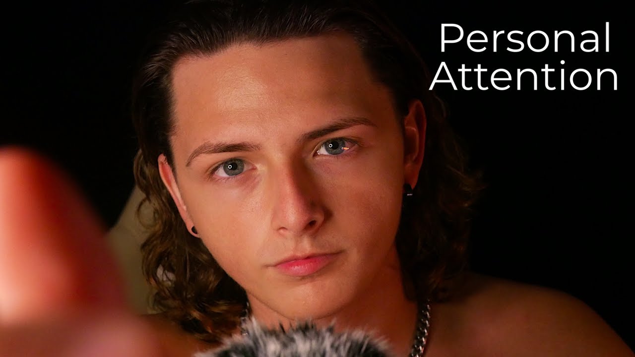 ASMR Personal Attention| Postive Affirmations With Face Brushing and Face Touching