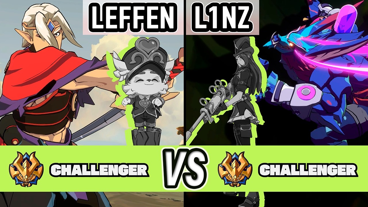 2XKO ▰ Leffen (Yasuo / Teemo) vs L1Nz (Caitlyn / Warwick) ▰ High Level Gameplay