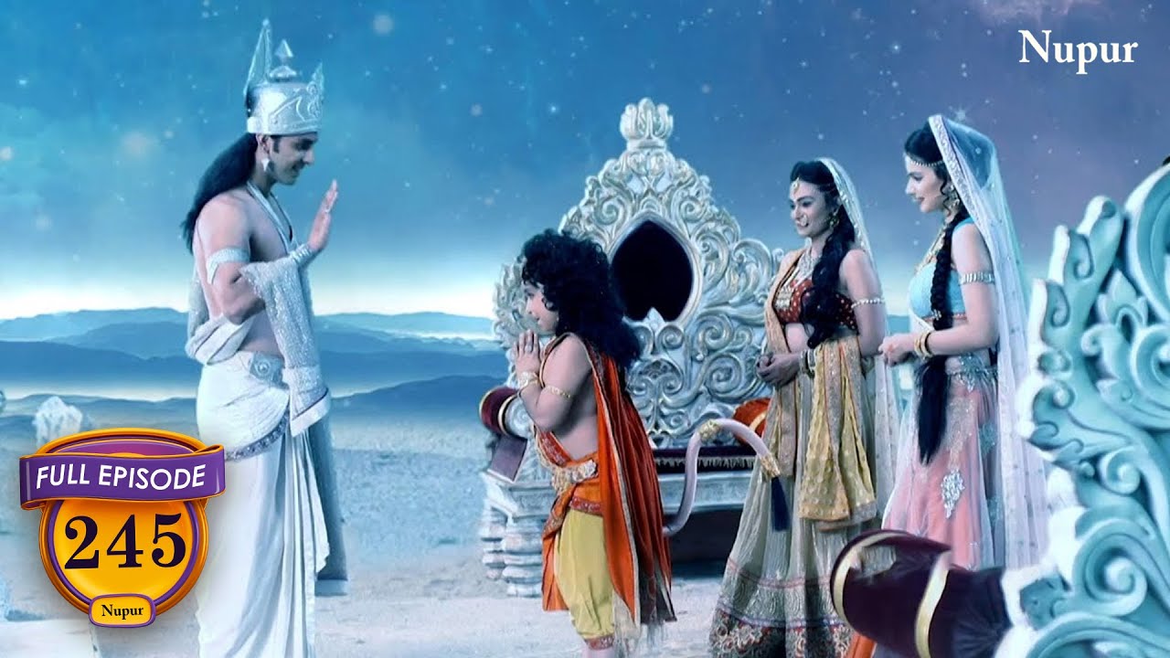 बाल हनुमान जी ने अमृत कलश के बारे में बताया चंद्रदेव को | Mahabali Hanuman | Episode 245 | Full EP