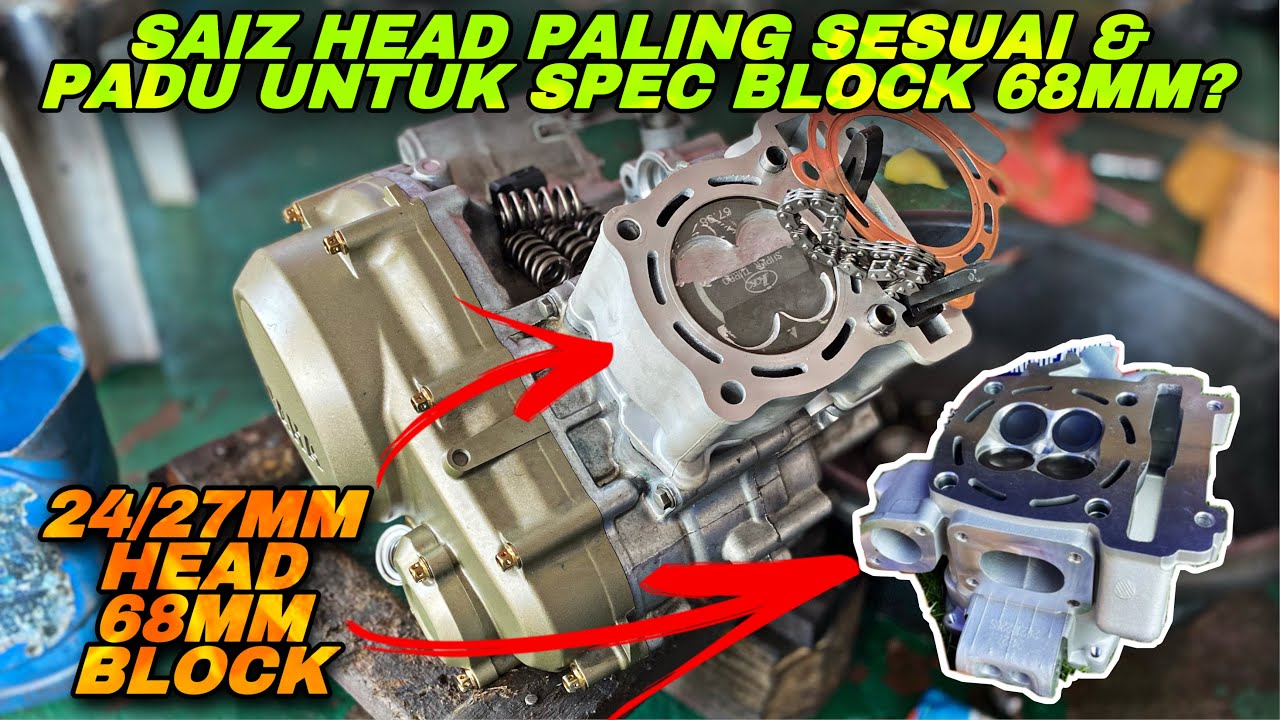HEAD TERBAIK & TERPADU UNTUK SPEC 68MM | ESR PON SETTING MCM NI | POWER CONFIRM KELUAR