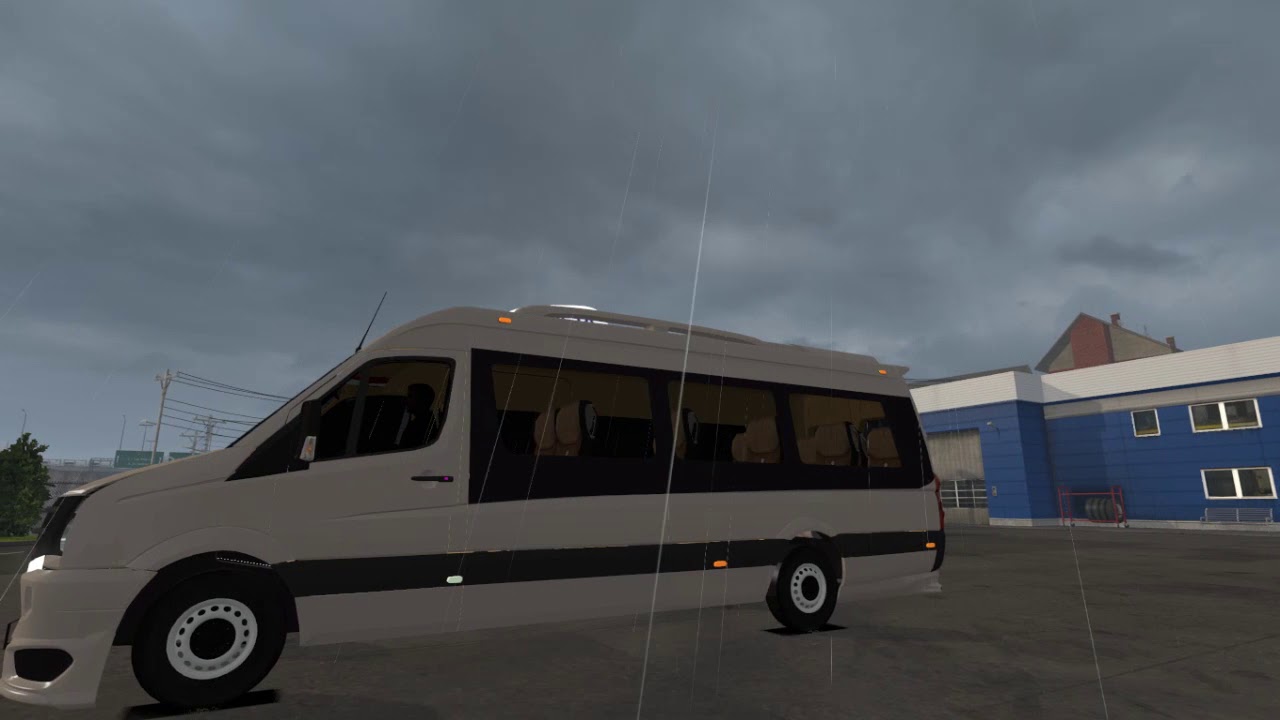[DOWNLOAD] Volkswagen Crafter 2.5 TDI - Mod VAN Euro Truck Simulador 2 ETS 2 1.28