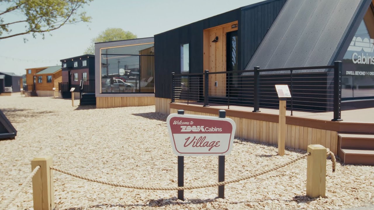 Zook Cabins Village | Działka pokazowa małych i modułowych dom&oacute;w