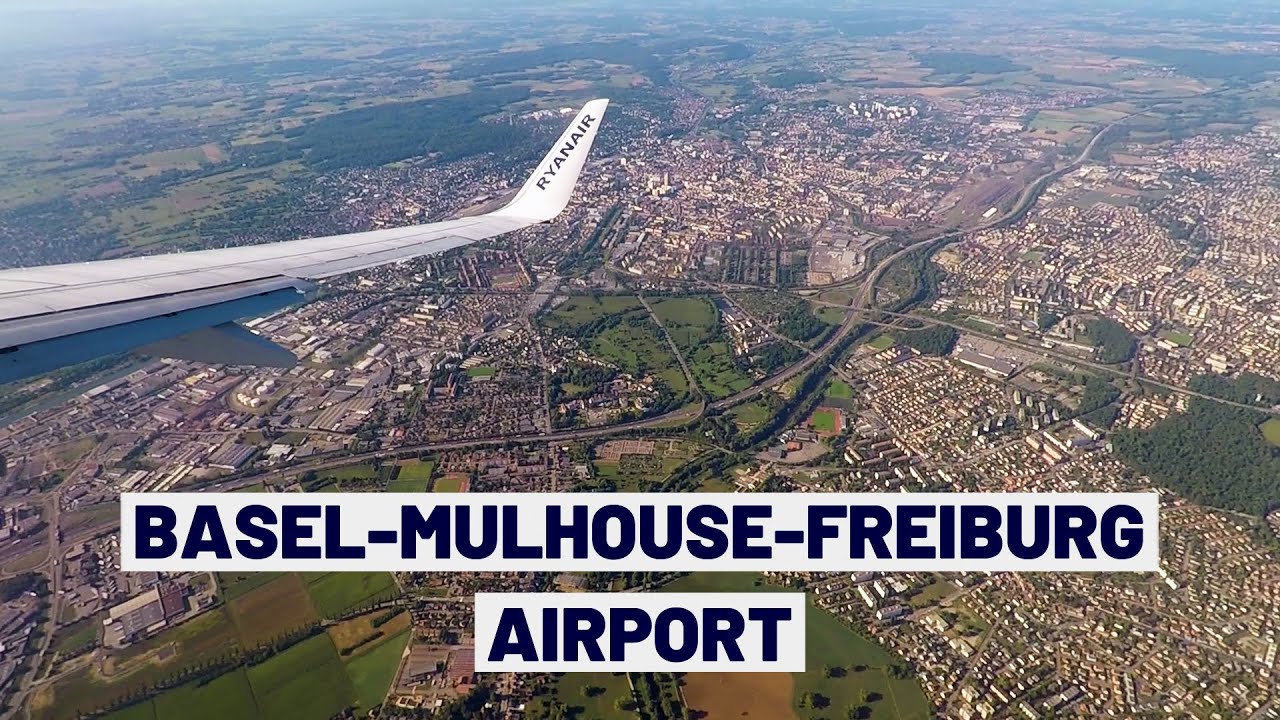 Landing at Basel-Mulhouse-Freiburg Euro Airport | Ryanair 737-800 (with Ryanair Jingle!)
