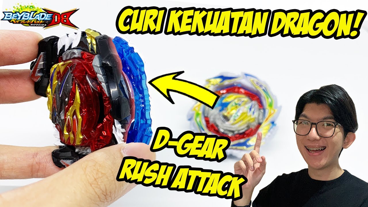 EVOLUSI BARU BELIAL! D-GEAR!! Review D Gear Divine Belial - Beyblade Burst Indonesia