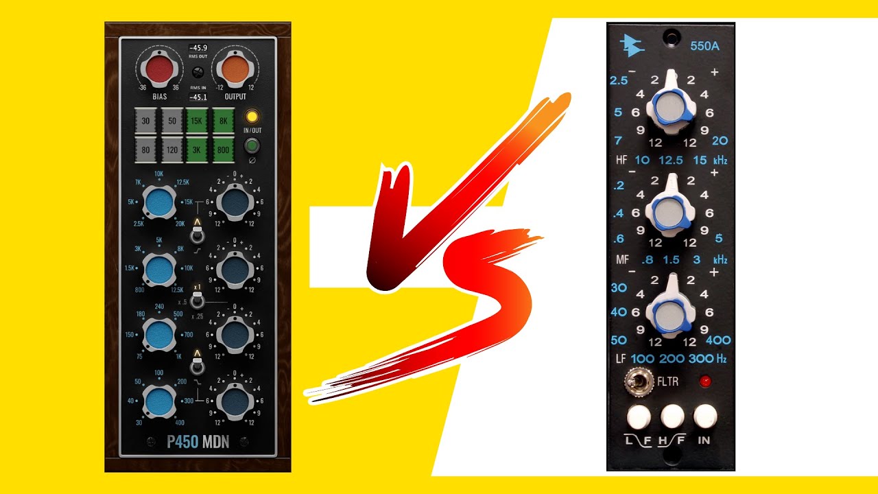 Pulsar Modular's P450 EQ vs API 550a | HARDWARE VS PLUG IN