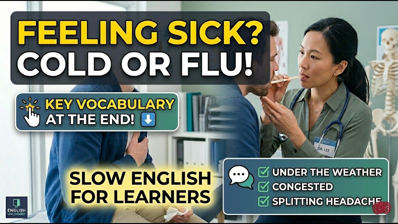 Learn English for Medical Situations | Slow English for Learners