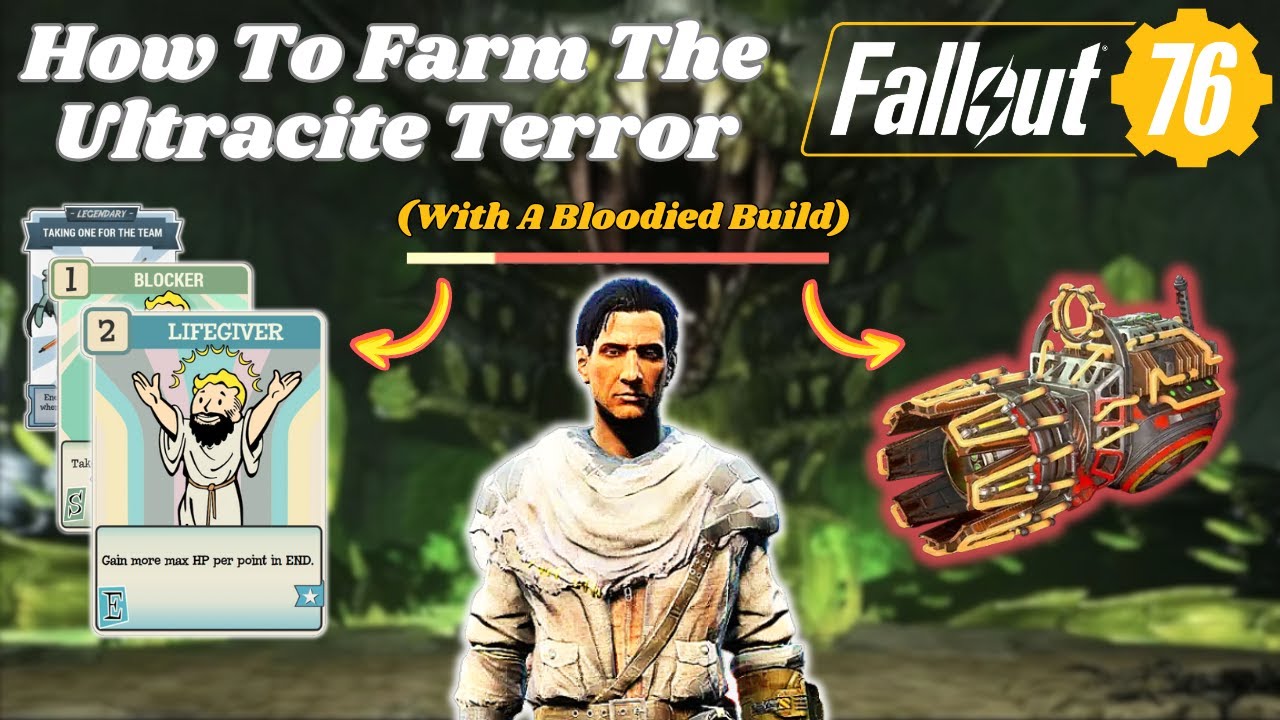 Farm The Ultracite Snake On REPEAT With This Bloodied Build In Fallout 76