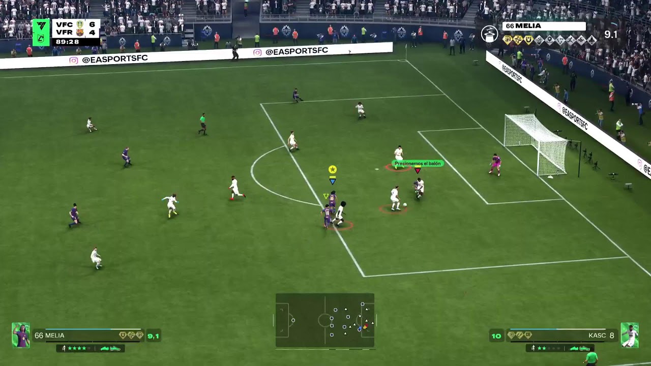 Jugando al FC26 clubes con mi primo