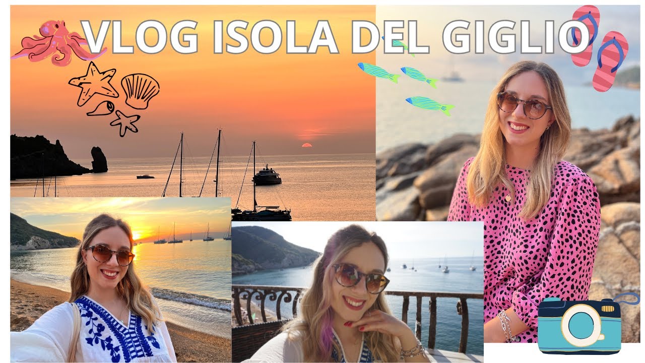 VLOG ISOLA DEL GIGLIO 🪼🐠✈️🏝️#isoladelgiglio #isola #italy #vlog #italyvlog #italyisland