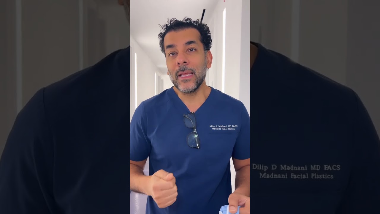 Dr. Madnani discussing revision facelift surgery #drmadnani #facialsurgery #facelift #nyc