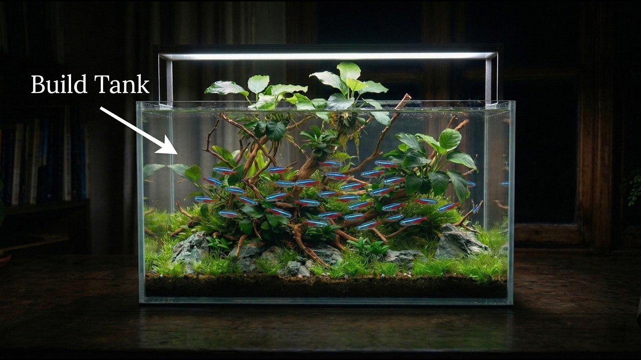 Complete Aquascaping Guide | Hardscape, Plants, and Fish Setup