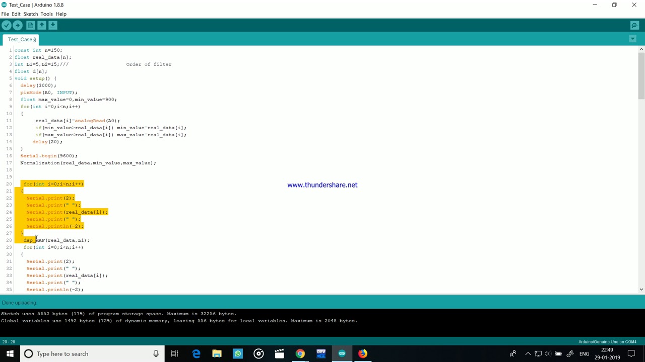 Real Time Pulse Rate Calculation using Arduino Programming