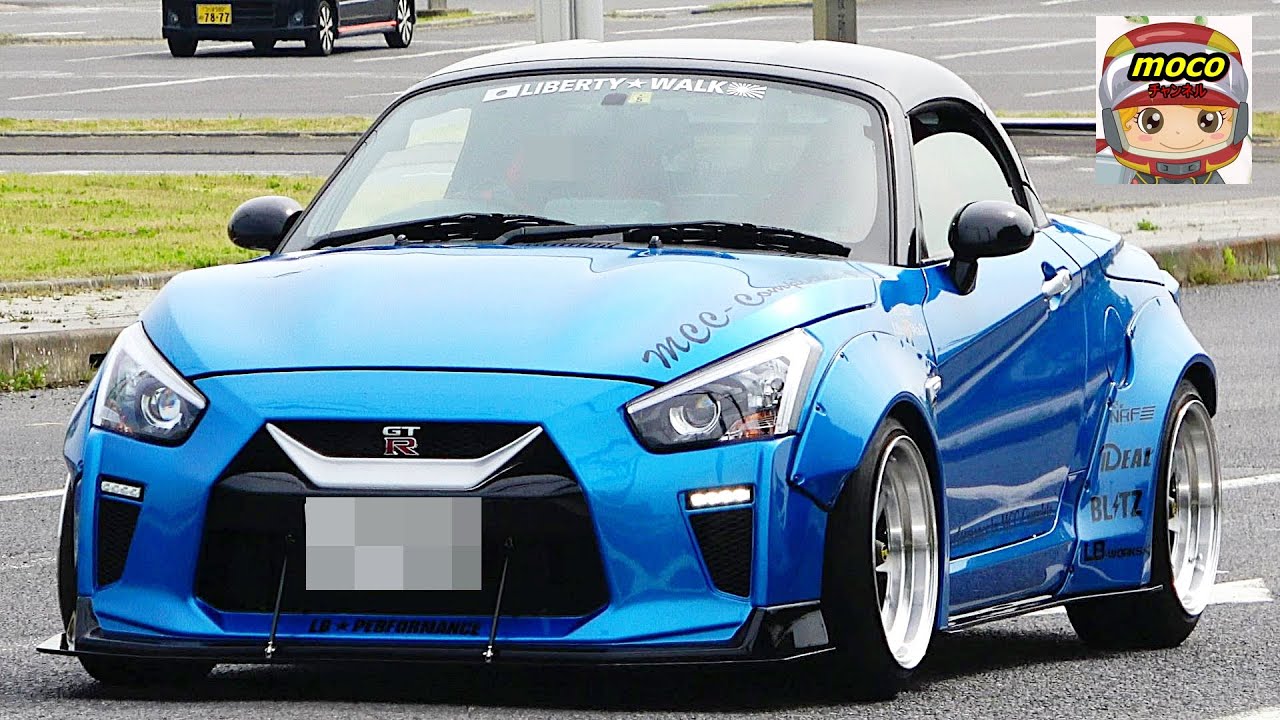 カッコ可愛すぎるGTR風コペン♥️GT-K‼️【搬入③】club車馬鹿オールジャンルMT