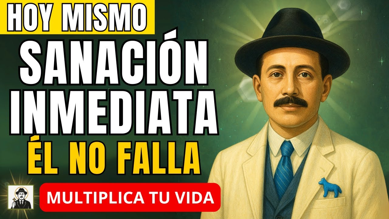 SANACIÓN INMEDIATA CON SAN GREGORIO HERNÁNDEZ PARA QUE NO TE DESAMPARE NUNCA