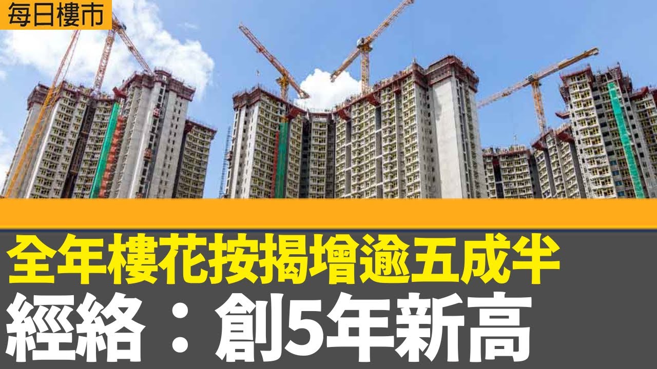 每日樓市│全年樓花按揭增逾五成半 經絡：創5年新高│中原城市領先指數2025年升4.70%│佐敦谷地皮接獲8份標書 長實、恒地及信置等入標│ 28Hse特約 : 每日樓市│HOYTV資訊台│ 有線新聞