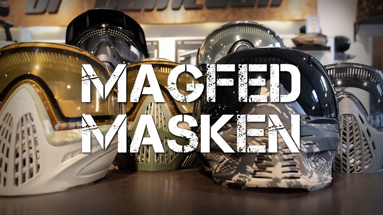 Welche Paintball Maske passt zum Magfed spielen?