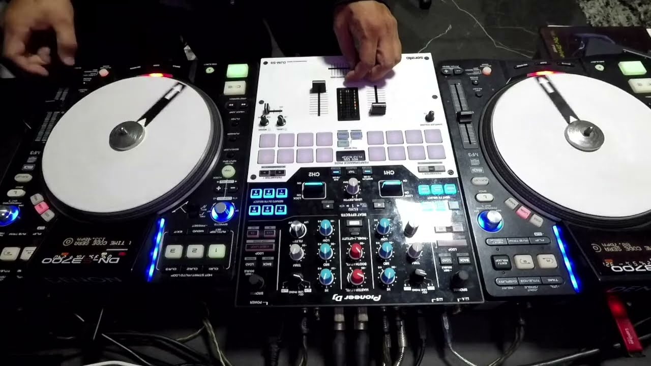 DEEP HOUSE DJ SET #01 - S09 + DENON 3700 COM TIME CODE SERATO DJ