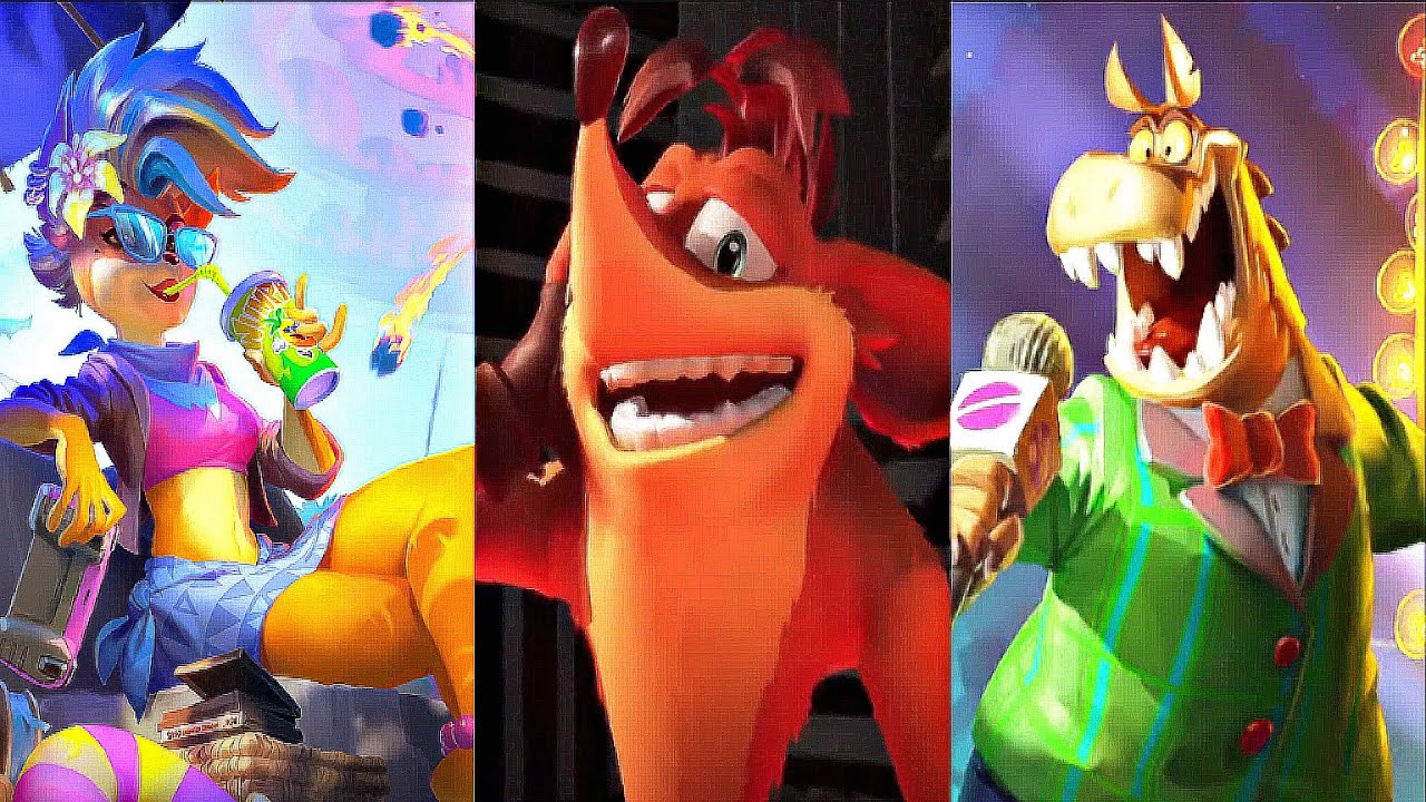Crash Bandicoot 4: It's About Time - ALL 3 ENDINGS (Normal/True/Secret)
