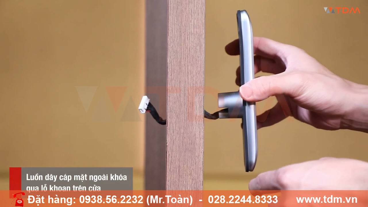 TDM.VN | Hướng dẫn c&aacute;ch lắp đặt Hafele ER5000 912.05.318 thẻ từ kh&ocirc;ng tay gạt đ&uacute;ng ti&ecirc;u chuẩn