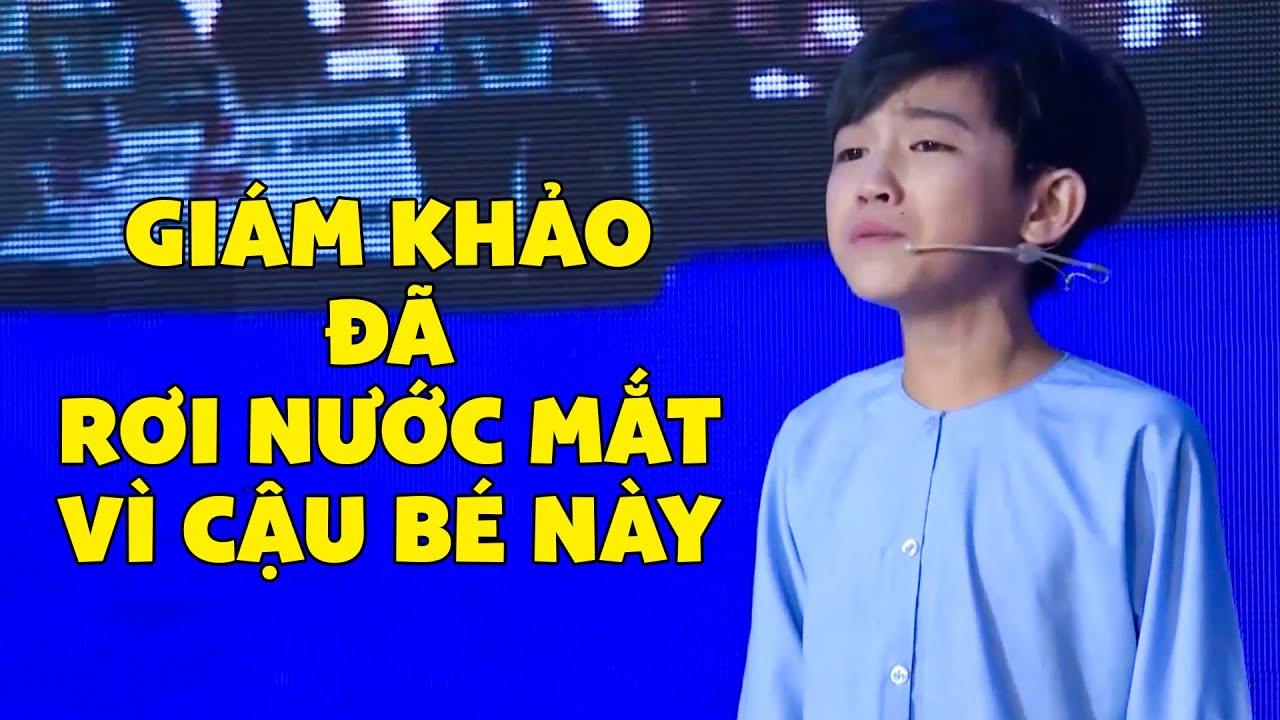 Giám khảo rơi nước mắt không ngừng vì thí sinh nhí diễn quá nhập tâm | Yêu Ca Cổ THVL