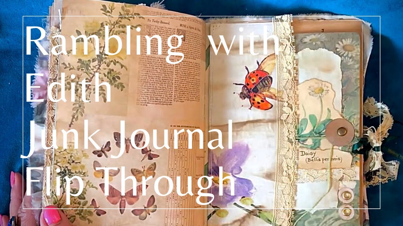 Edith Holden Junk Journal - Final Flip Through - SOLD - Thank You x