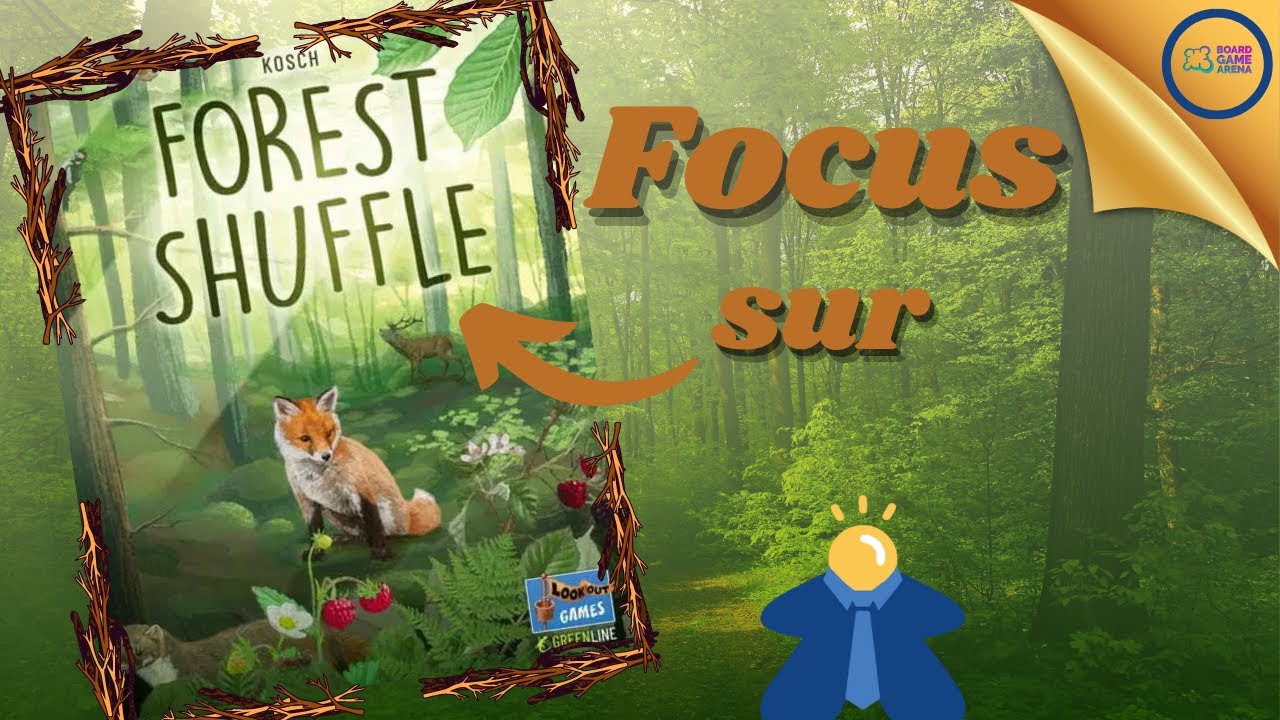 Jouer à Forest Shuffle (Forêt Mixte) sur BGA