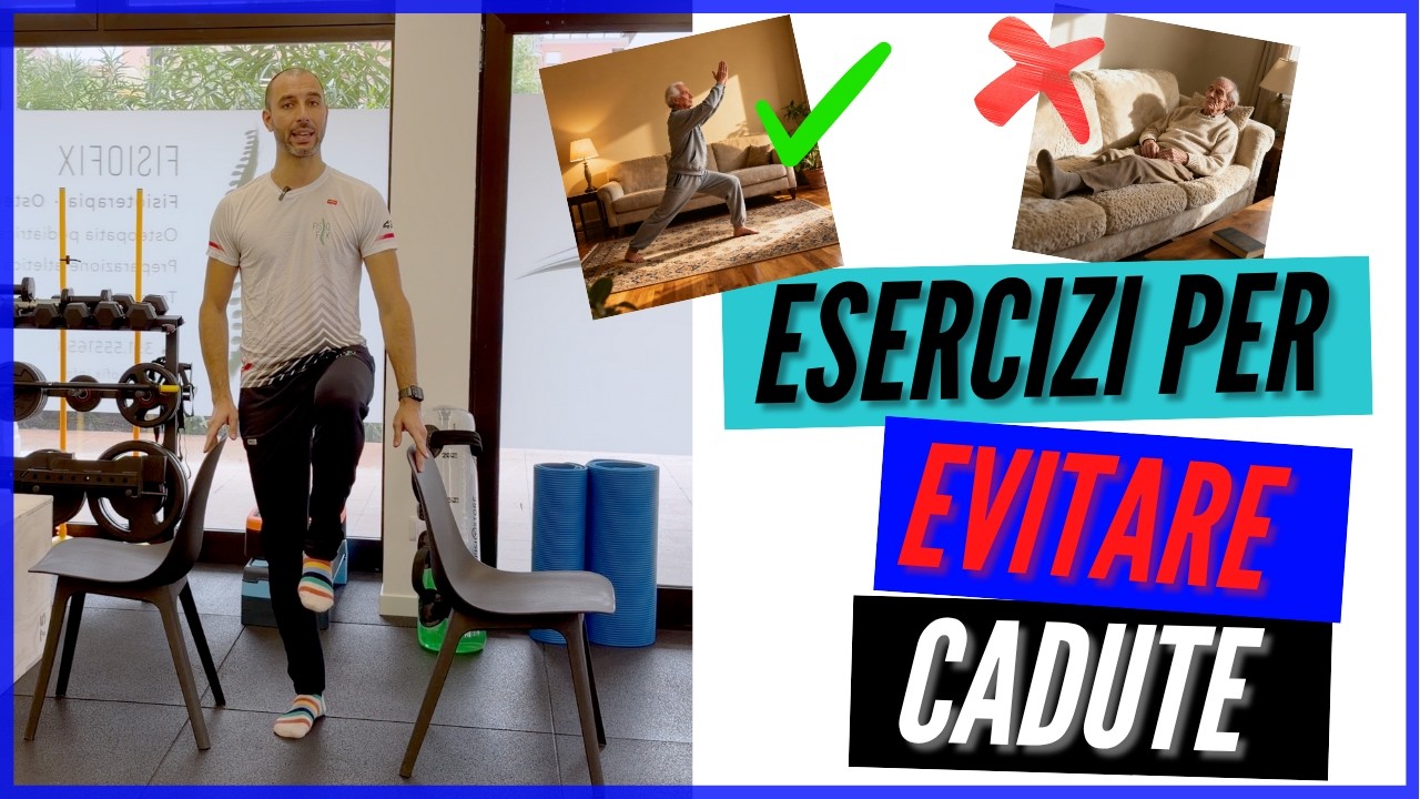 Prevenzione Cadute Anziani: 5 Esercizi Essenziali per Equilibrio e Stabilità