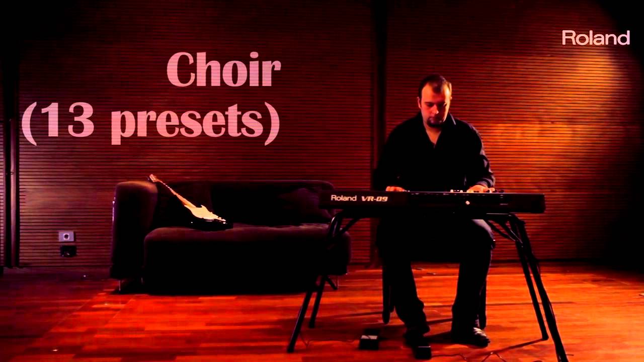 Roland V-Combo VR-09 Sounds, Tweaks, and Loops!