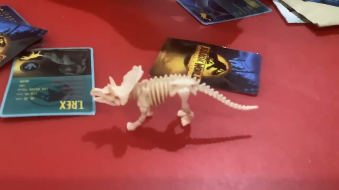 Unboxing jurassic world dinosaur fun bag Mattel