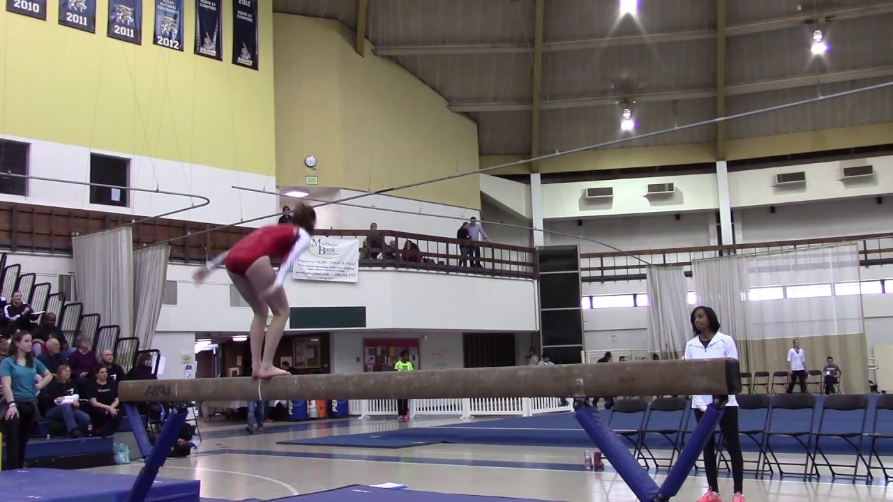 Level 6 Gymnastics - Beam 3: BCG Valentine Invitational - Session 3