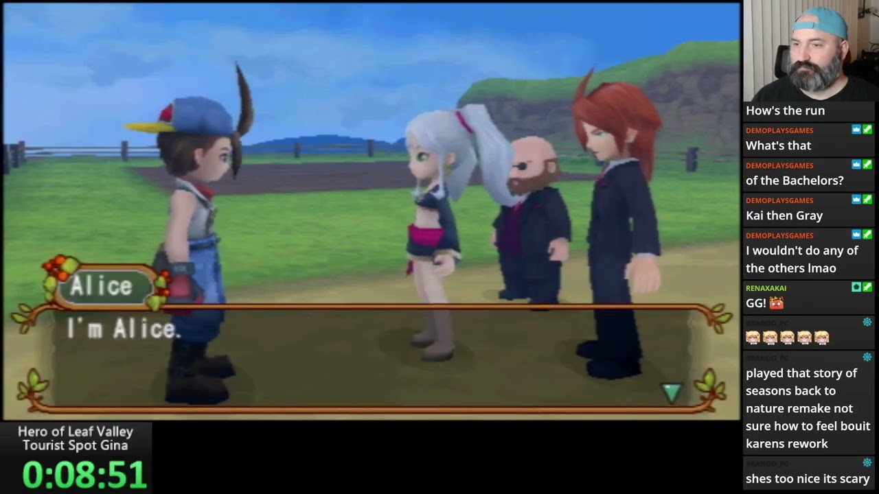 Harvest Moon: Hero of Leaf Valley Tourist Spot Speedrun in 2:30:04 (WR)