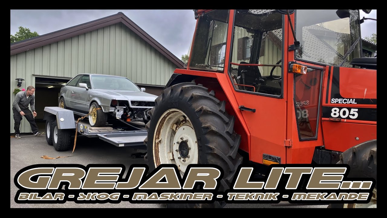 Valmet 805:an agerar biltransport