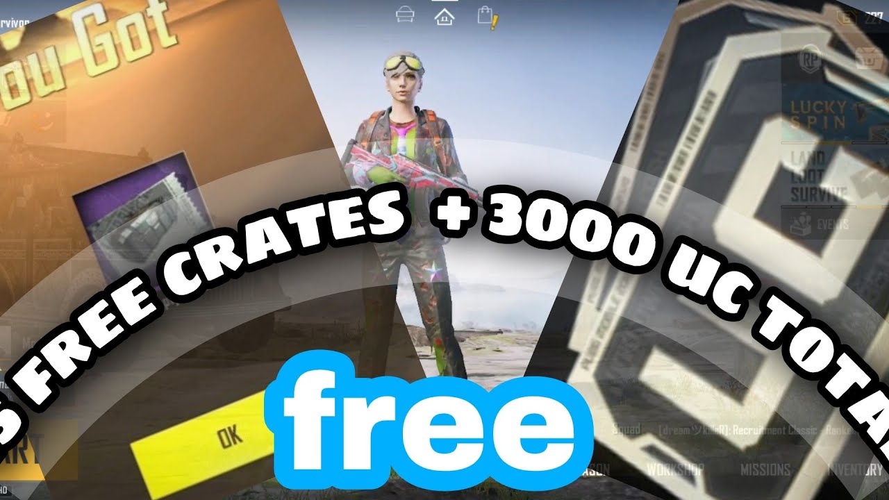 FREE 3000 UC EVENT HERE BGMI (PUBG) / bgmi free uc event explain / pubg free uc