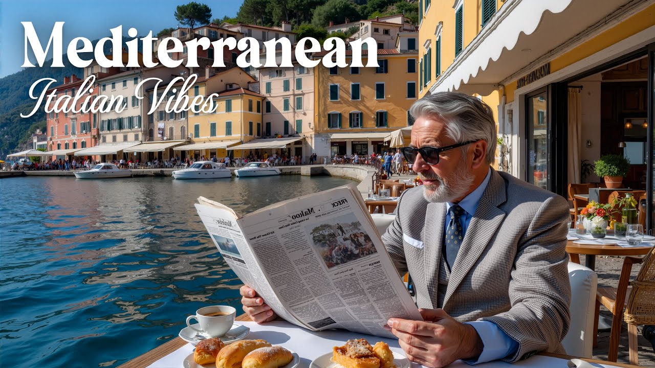Soothing Vibes And Melodious Mediterranean Music - Romantic Music & A Peaceful Seaside