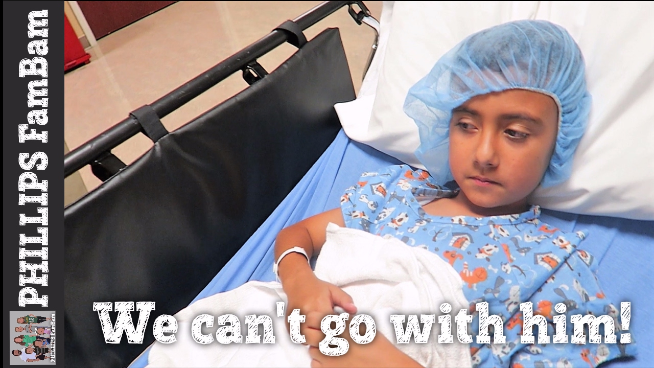 ELIJAH’S DAY OF SURGERY VLOG | FIRST SCARY SURGERY AT THE HOSPITAL