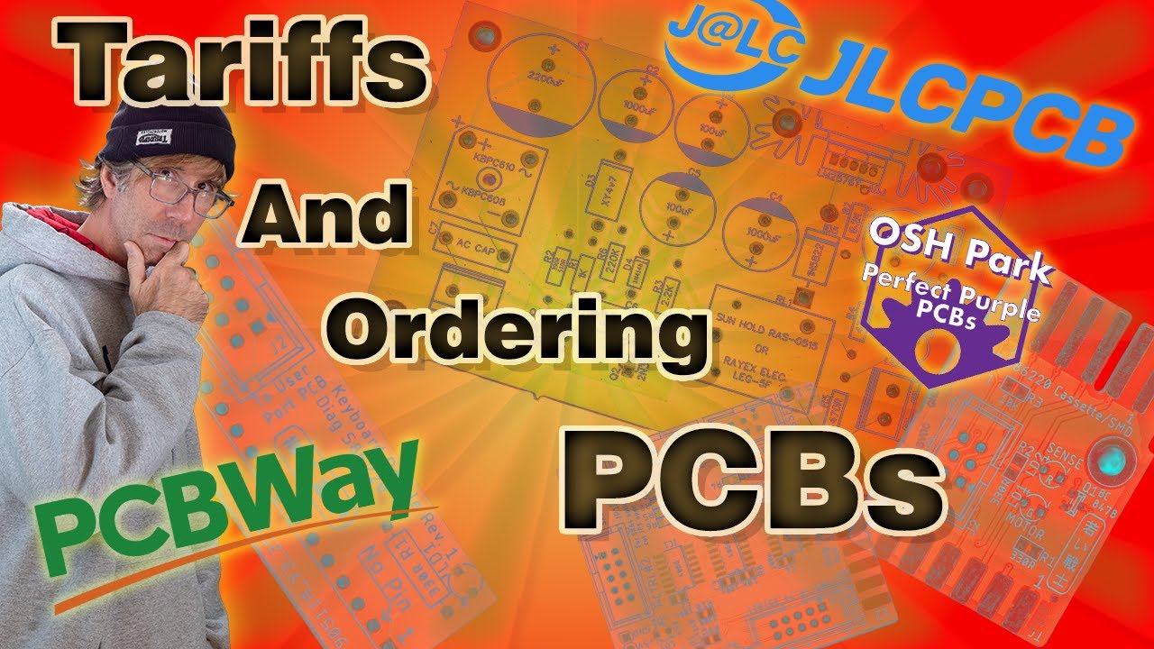 Тарифы и заказ печатных плат у PCBWay, JLCPCB и OSH Park — сколько это стоит на самом деле?