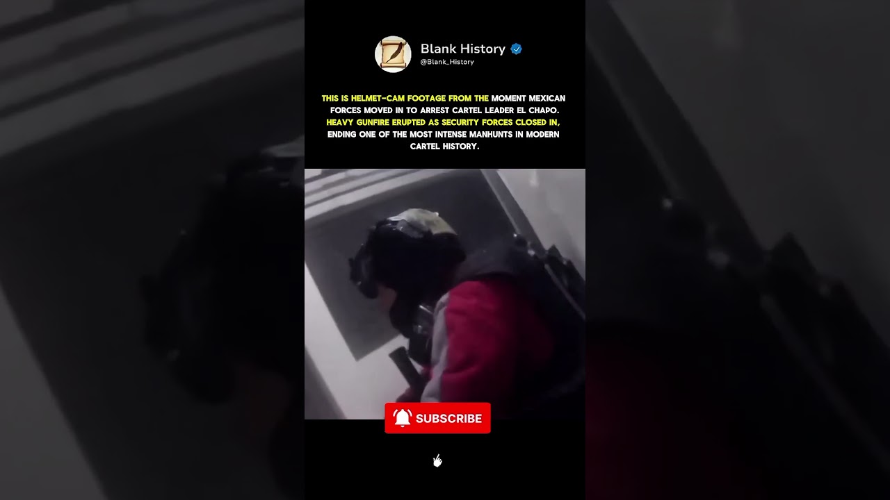 El Chapo Arrest: Helmet Cam Footage of the Final Capture