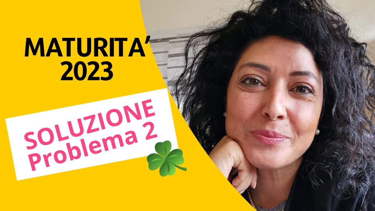 Problema 2 maturità 2023 (studio di funzione dipendente da parametro)