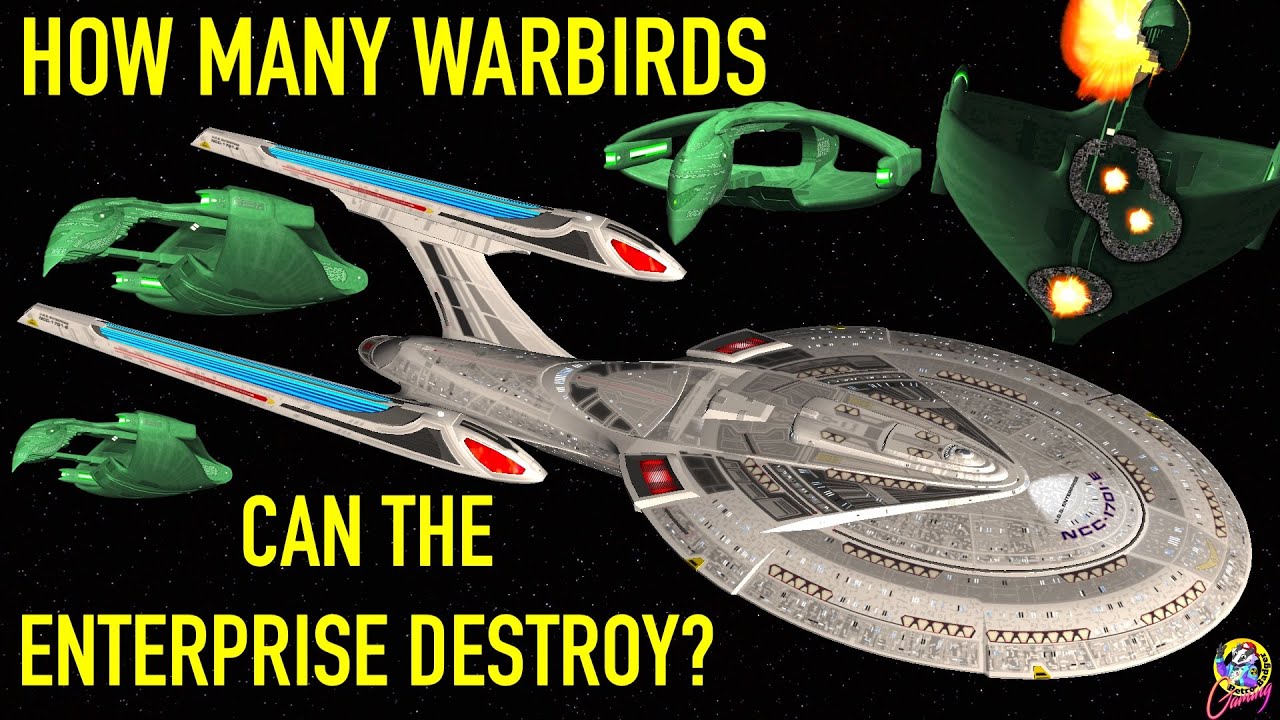 How Many Warbirds Can The Sovereign Class Defeat? - Star Trek Starship Battles