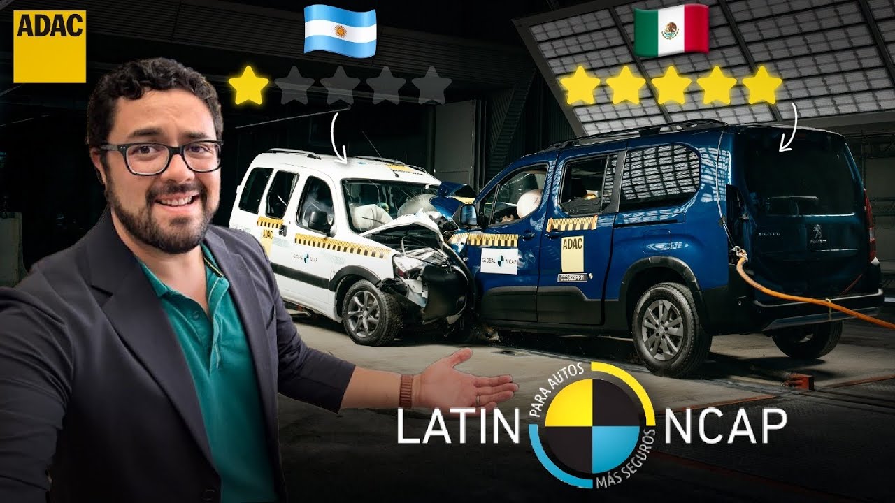 Así hacen las pruebas de choque en LATIN NCAP. Triste realidad para LatAm 😓