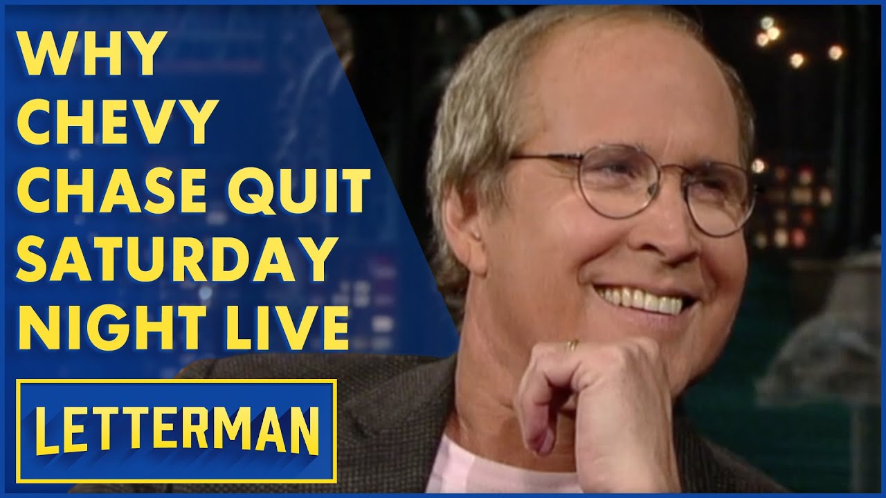 Настоящая причина ухода Чеви Чейза из «Saturday Night Live» | Леттерман